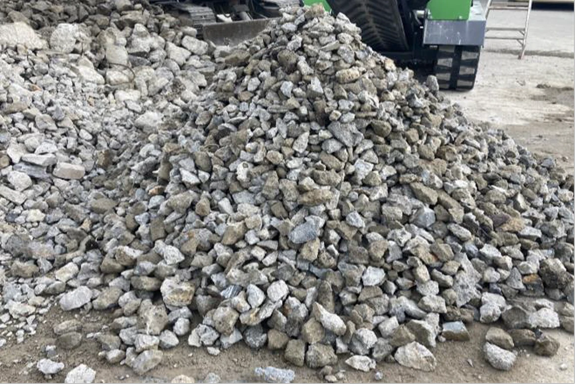 破砕後のイメージ画像