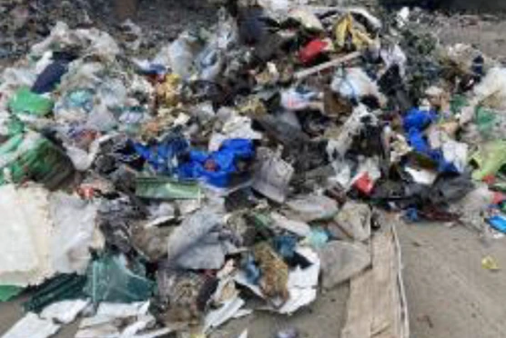 廃プラスチック 破砕前のイメージ画像