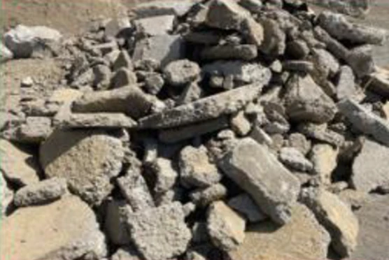 コンクリートがら 破砕前のイメージ画像