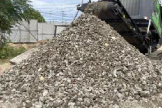 コンクリートがら 破砕後のイメージ画像