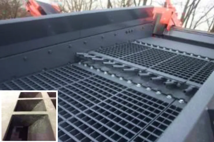 上段デッキ：3Dパンチプレートのイメージ画像