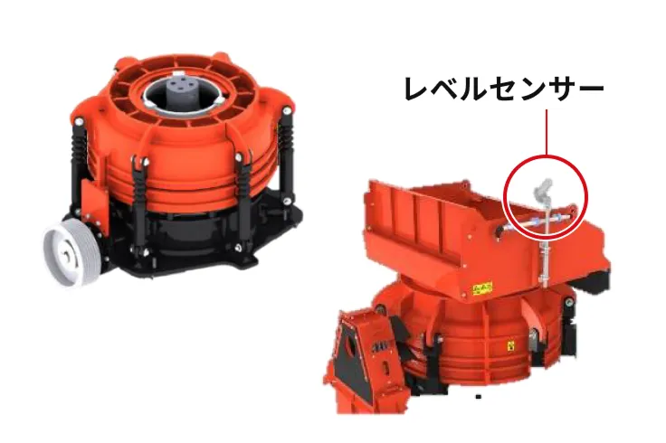 破砕能力の高いコーンクラッシャーのイメージ画像